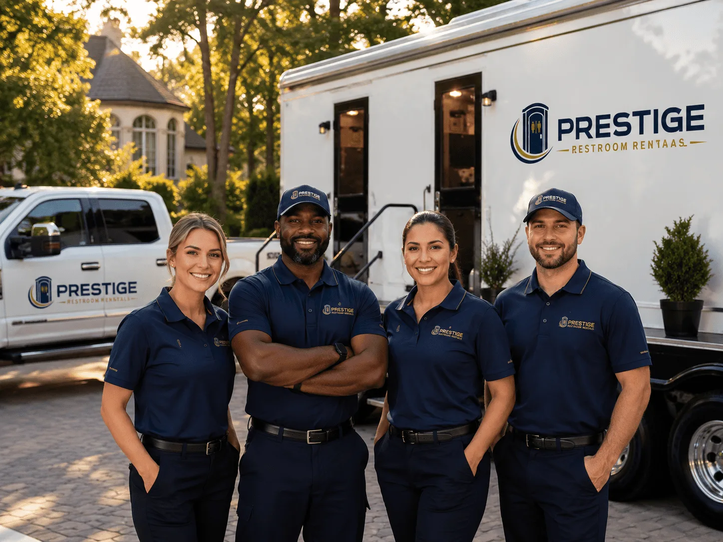 Trusted Luxury Portable Restrooms company in Tipton, MI